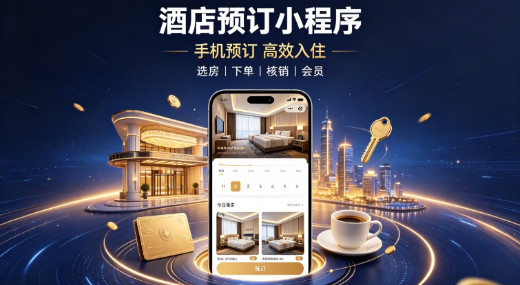 酒店自营预订小程序定制开发实战案例｜J9官网本地门店私域小程序开发运营全解析