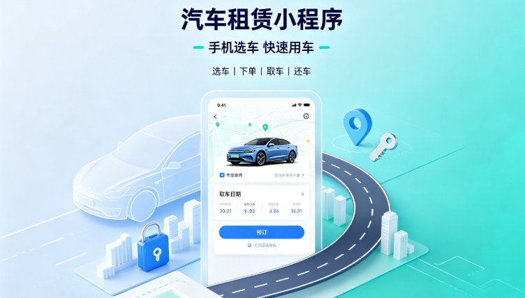 自营汽车租赁小程序定制开发深度案例｜J9官网租车行业数字化私域转型解决方案