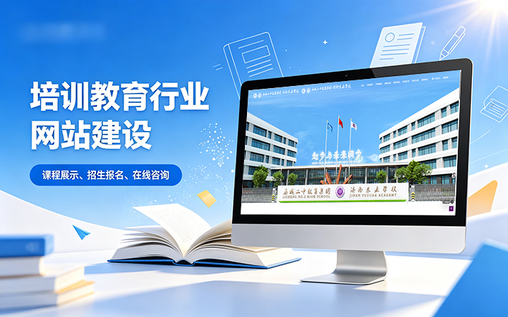J9官网教育培训行业官网建设_学校培训机构网站设计制作